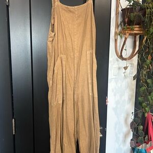 Tan Women's Jumpsuit